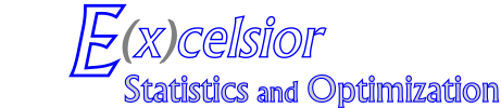 Excelsior Statistics and Optimization